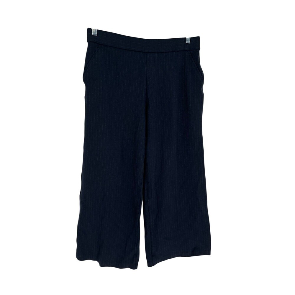 SPANX Pants Women's Size Extra Large Perfect Pant Navy Pinstripe